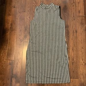 Checkered bodycon dress size 10